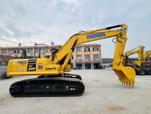 PC200-8 20 ตัน ใช้ Backhoe Crawler เครื่องขุดไฮดรอลิก แท้ญี่ปุ่น