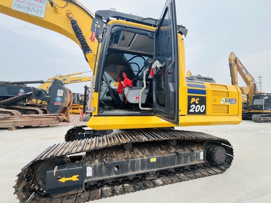 PC200-8 20 ตัน ใช้ Backhoe Crawler เครื่องขุดไฮดรอลิก แท้ญี่ปุ่น