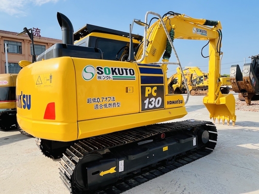 มินิ มือสอง Komatsu PC130-7 เครื่องขุดคลาน พร้อมเครื่อง Komatsu SAA4D95LE-3