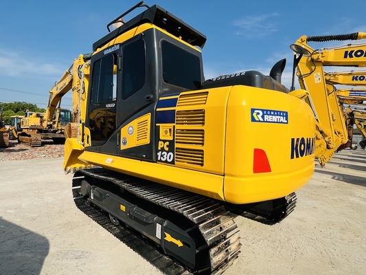 มินิ มือสอง Komatsu PC130-7 เครื่องขุดคลาน พร้อมเครื่อง Komatsu SAA4D95LE-3