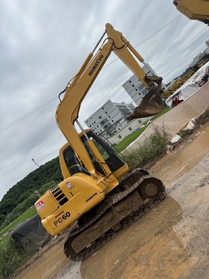 มือสอง Komatsu PC60-7 เครื่องขุดคราวน์ 6 ตัน มือสอง เครื่องขุดขนาดเล็ก PC35/PC55/PC56/PC60/PC78