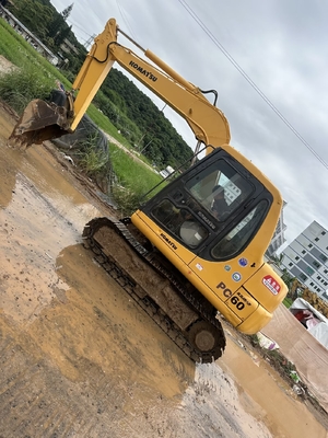 มือสอง Komatsu PC60-7 เครื่องขุดคราวน์ 6 ตัน มือสอง เครื่องขุดขนาดเล็ก PC35/PC55/PC56/PC60/PC78