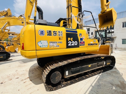 เครื่องขุด Komatsu ของเดิม 100% PC220-8 เครื่องขุด Crawer PC200/PC220/PC300