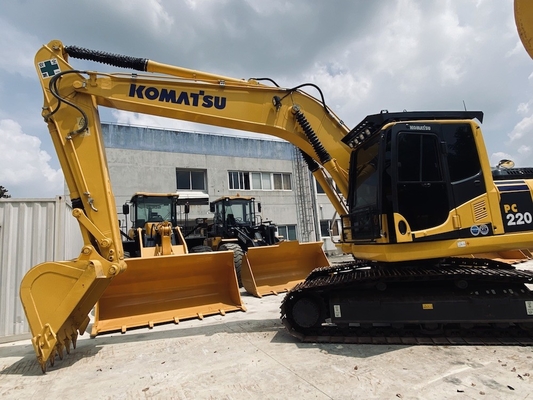 เครื่องขุด Komatsu ของเดิม 100% PC220-8 เครื่องขุด Crawer PC200/PC220/PC300