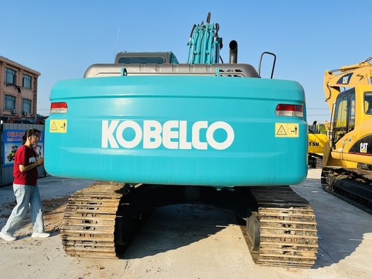 ใช้ Kobelco SK200-8 เครื่องขุดไฮดรอลิก เครื่องขุดมือสอง 20 ตัน Digger Backhoe