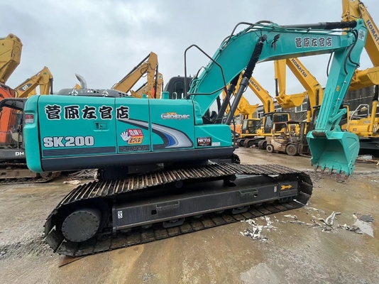 โคเบลโก้ใหม่ 80% ของเดิม SK200-8 เครื่องขุดไฮดรอลิก เครื่องขุดมือสอง SK200-8 SK200-7 SK220-8