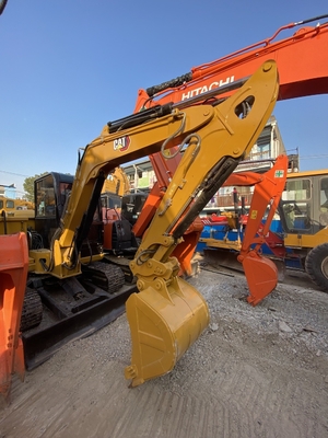 เครื่องขุด Caterpillar มือสอง ที่มาจากญี่ปุ่น เครื่องขุด CAT 306E2 ที่ใช้แล้ว เครื่องขุด Crawler 6 ตัน เครื่องจักรก่อสร้าง