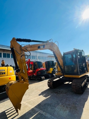 0.33 CBM CAT 307E2 เครื่องขุดหิน Caterpillar มือสอง ยี่ปุ่นทํา เครื่องขุดหิน Crawler มือสอง 7 ตัน เครื่องจักรกลก่อสร้าง