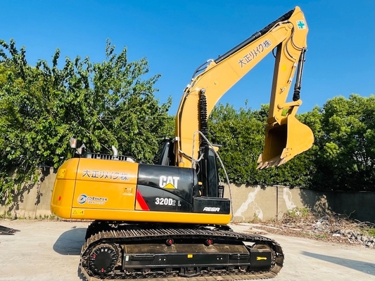 มือสอง CAT Caterpillar 320D เครื่องขุดไฮดรอลิกครอลเลอร์ 20 ตัน