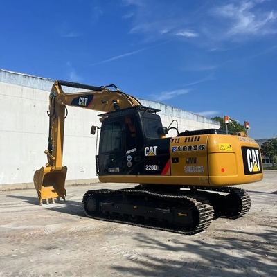 100% ของแท้ที่ใช้ CAT Caterpillar 320D Crawler 1m3 ความจุ
