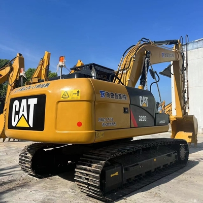 100% ของแท้ที่ใช้ CAT Caterpillar 320D Crawler 1m3 ความจุ