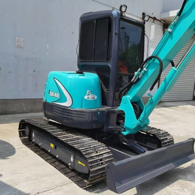 มินิ Excavator ของแท้ 80% ใหม่ Kobelco Sk40 ใช้ Hydraulic Crawer Excavator มือสอง 4 ตัน Digger