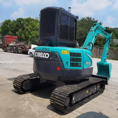 มินิ Excavator ของแท้ 80% ใหม่ Kobelco Sk40 ใช้ Hydraulic Crawer Excavator มือสอง 4 ตัน Digger