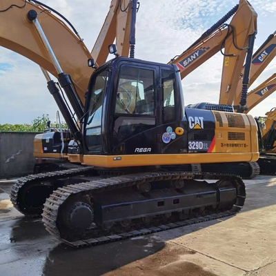 2020 ปีที่ใช้ CAT 329D เครื่องขุดแคลน 29 ตัน Origianl ญี่ปุ่น เครื่องขุดมือสอง 330B 330C 330D