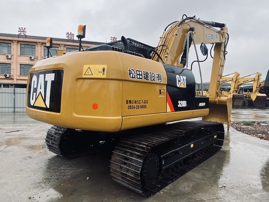 CAT 320DL เครื่องขุดหิน Caterpillar ที่ใช้ในญี่ปุ่น พร้อมเครื่องยนต์ CAT C6.4ACERT