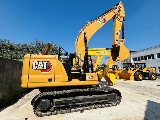 100% จีนทํา CAT 320GC ใช้แคปเปิลเลอร์ Excavator 20 ตัน Hydraulic crawler Digger กับเครื่องยนต์ C4.4 Acert
