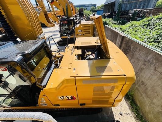 100% จีนทํา CAT 320GC ใช้แคปเปิลเลอร์ Excavator 20 ตัน Hydraulic crawler Digger กับเครื่องยนต์ C4.4 Acert