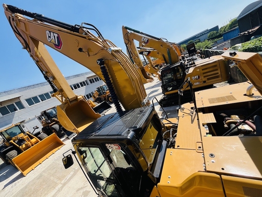 100% จีนทํา CAT 320GC ใช้แคปเปิลเลอร์ Excavator 20 ตัน Hydraulic crawler Digger กับเครื่องยนต์ C4.4 Acert