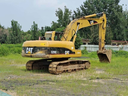 เครื่องขุดแคลนแคร์เลอร์ 20 ตันมือสอง CAT 320C ของเดิม เครื่องขุดแคลนแคร์เลอร์มือสองด้วยเครื่อง CAT 3066ATAAC
