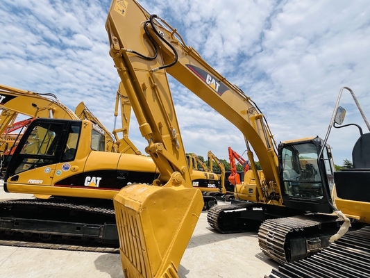 ญี่ปุ่น CAT 320CL แท้ เครื่องขุดถังไฮดรอลิก มือสอง 20 ตัน เครื่องขุด CAT มือสอง 1m3 1CBM เครื่องขุดหิน Caterpillar