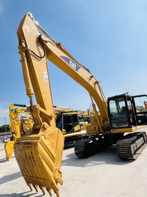 CAT 320C เครื่องขุดแบบครอลเลอร์มือสอง ที่มีความลึกในการขุดสูงสุด 6550 มม และเครื่องยนต์แบบ CAT 3066