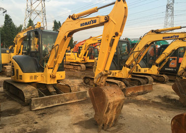 ญี่ปุ่นต้นฉบับใช้ midi excavator komatsu pc55mr-2 excavator กับ balde