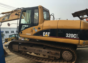 มือสอง 320 กิโลกรัม Caterpillar Excavator เครื่องยนต์เต็มรูปแบบด้วย Hydrolic System