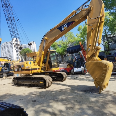 เครื่องขุดแท้ CAT 320B มือสอง เครื่องขุดแคร์เลอร์ 20 ตัน