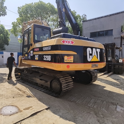 เครื่องขุดแท้ CAT 320B มือสอง เครื่องขุดแคร์เลอร์ 20 ตัน