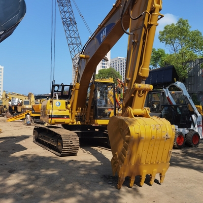 เครื่องขุดแท้ CAT 320B มือสอง เครื่องขุดแคร์เลอร์ 20 ตัน