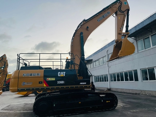 เครื่องขุด CAT 336D ของแท้ เครื่องขุด Caterpillar มือสอง เครื่องขุดคลาน 36 ตัน เครื่องก่อสร้าง