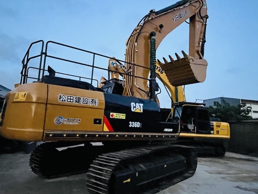 เครื่องขุด CAT 336D ของแท้ เครื่องขุด Caterpillar มือสอง เครื่องขุดคลาน 36 ตัน เครื่องก่อสร้าง