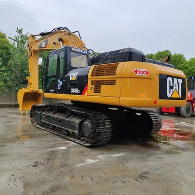 80% เครื่องขุดแคลนใหม่ CAT 336D ที่ใช้แล้ว มีประสิทธิภาพดี เครื่องขุดแคลน 36 ตัน