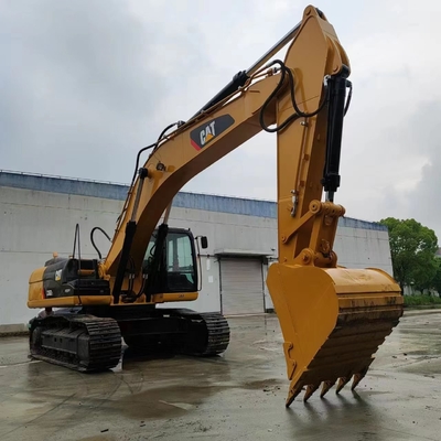 80% เครื่องขุดแคลนใหม่ CAT 336D ที่ใช้แล้ว มีประสิทธิภาพดี เครื่องขุดแคลน 36 ตัน