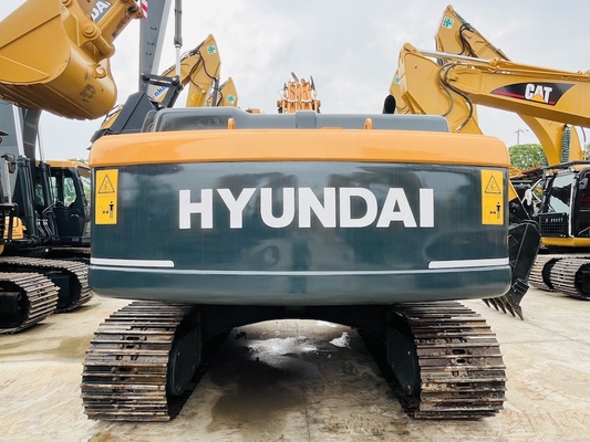22 ตันมือสอง Hyundai Digger ของเดิมมือสอง Hyundai R220LC-9S เครื่องขุด Crawler