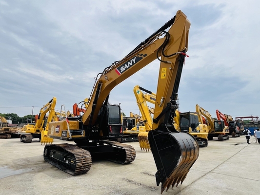 90% ของใหม่มือสอง Sany SY215C Excavator ไฮดรอลิก