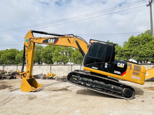 CAT 320D ญี่ปุ่น ใช้แคปเปิเลอร์แอกกาเวเตอร์เดิมมือสอง 20 ตัน แคปเปิเลอร์ดีเกอร์ 320B 320C 320D