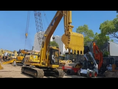 CAT 320B เครื่องขุดมือสอง, Caterpillar Used Crawler Digger 20 ตัน ด้วย CAT 3066T E
